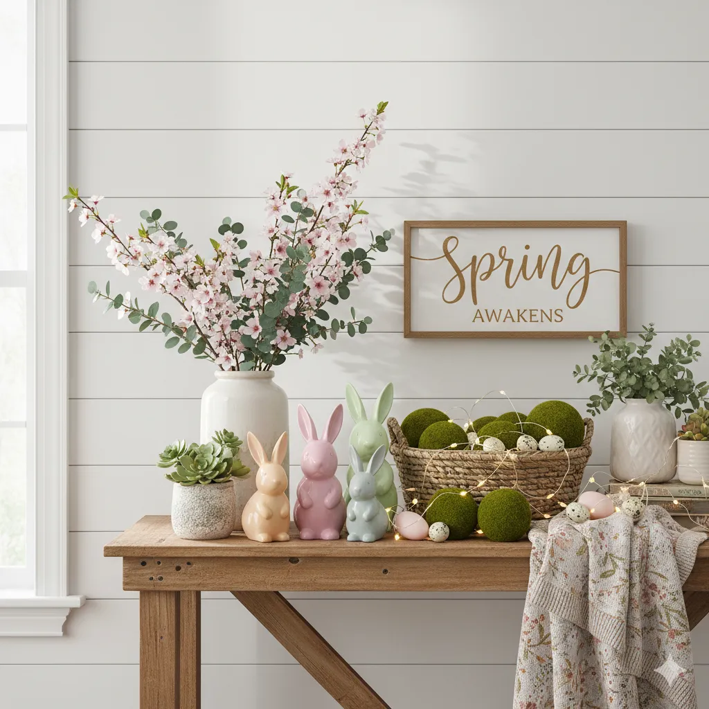 Spring seasonal decor collection